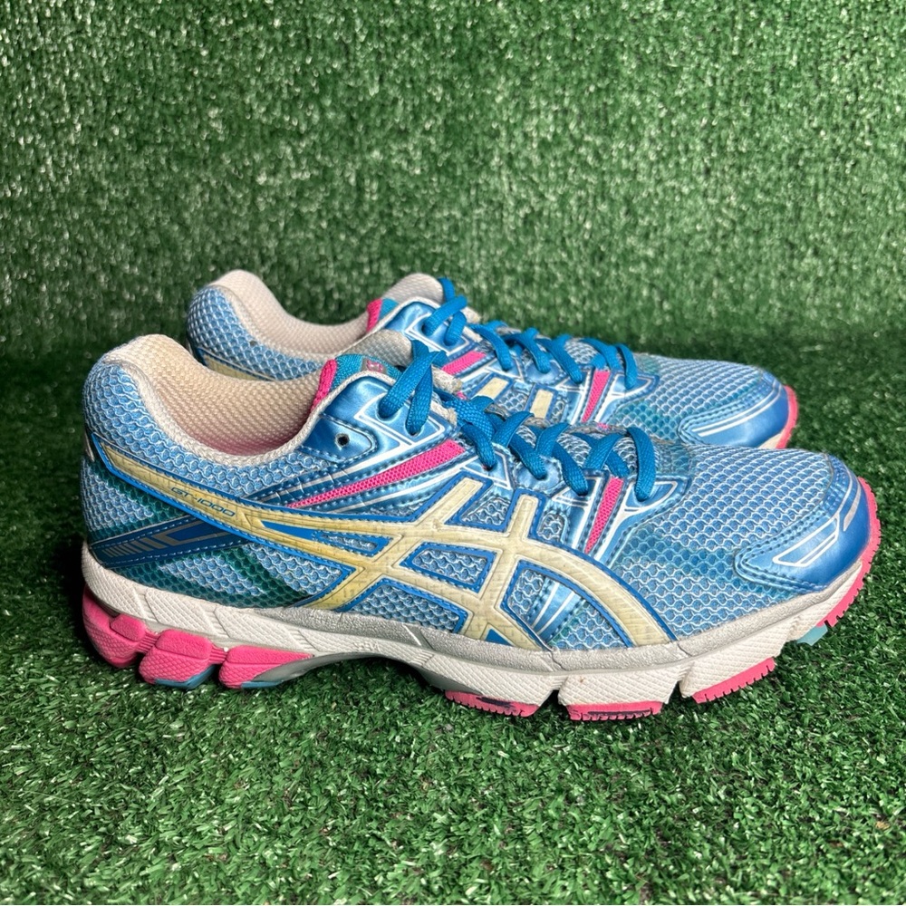 Asics GT 1000 T2L6N Women's Running‎ Shoes Sneakers VTG Y2K Cotton Candy Size 7